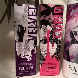 Pulp Riot Velvet Collection Pulp Riot | Hair | Pulp Riot Semi Permanent Hair Color Set 2 Velvet 2 ...